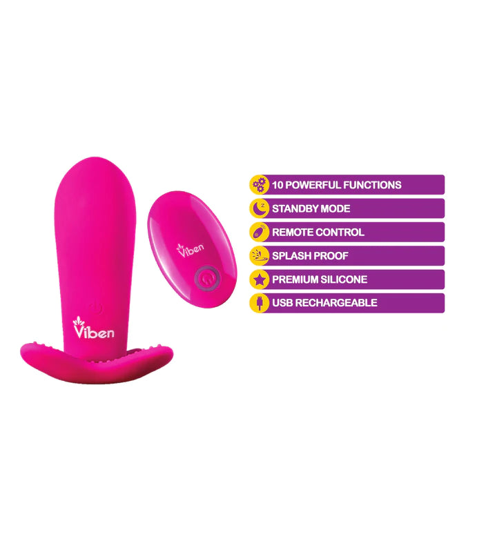 Viben Intrigue Remote Control G-Spot-Pink