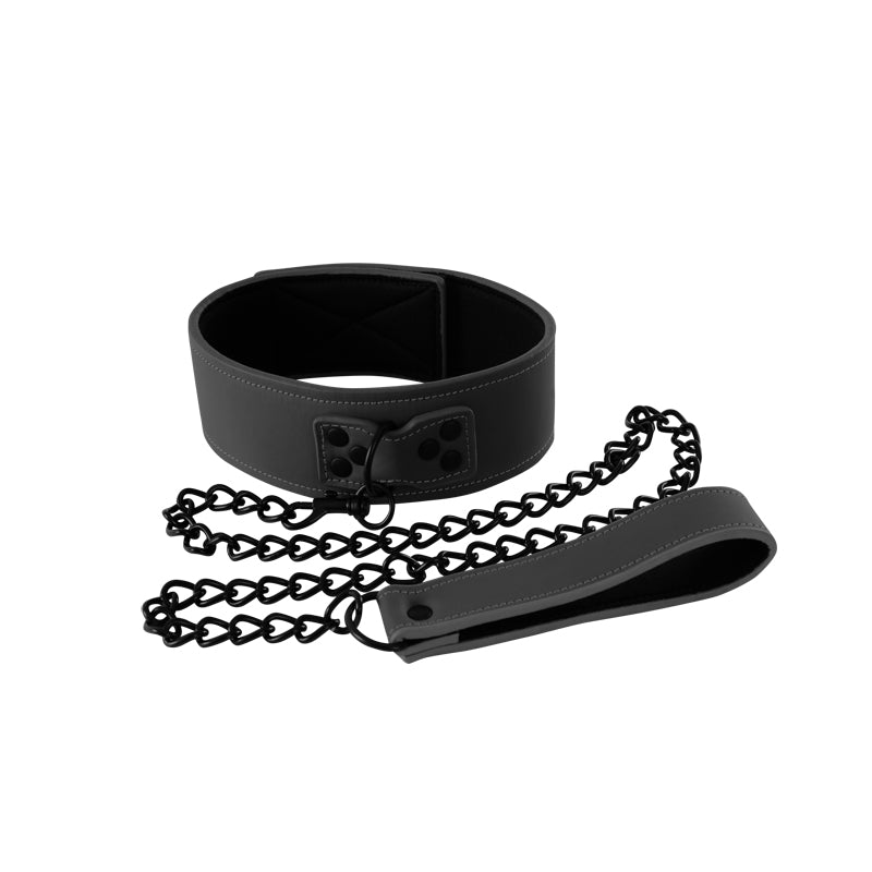 Renegade Bondage Collar-Black
