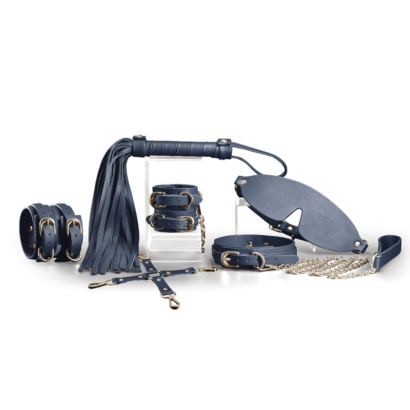 Bondage Couture 6 PC Kit-Blue