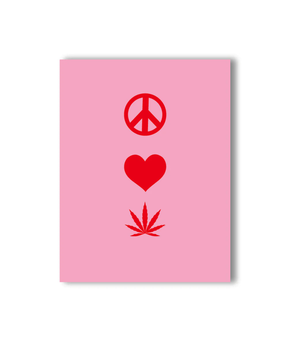 NaughtyKards: Peace Love WEED