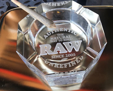 Ashtray: Raw Crystal Ashtray