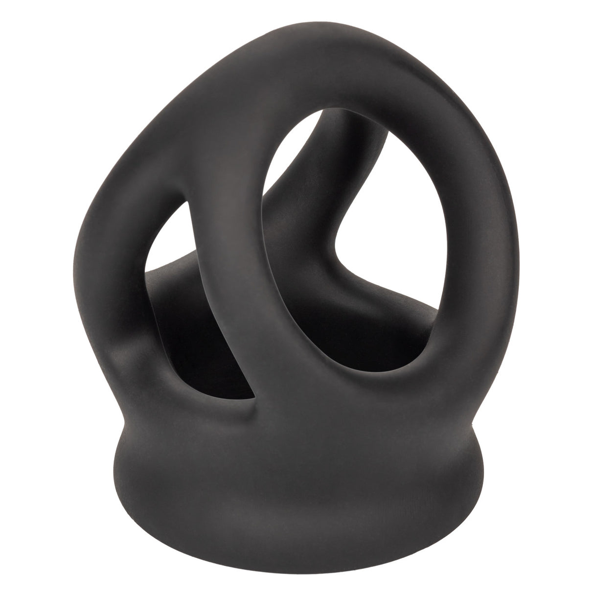 Alpha Liquid Silicone Dual Ring-Black