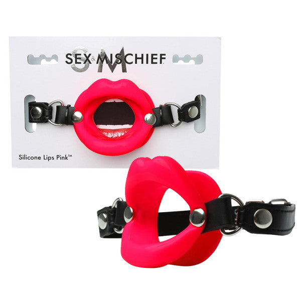 Sex & Mischief Silicone Lips-Red