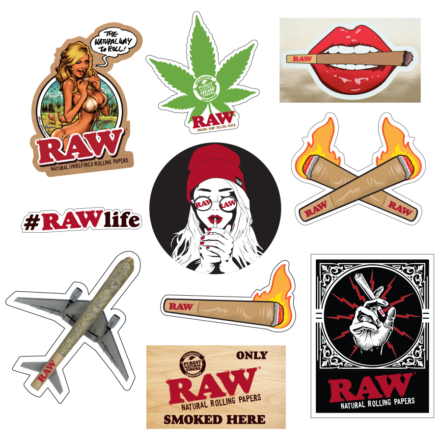 Sticker: RAW Assorted
