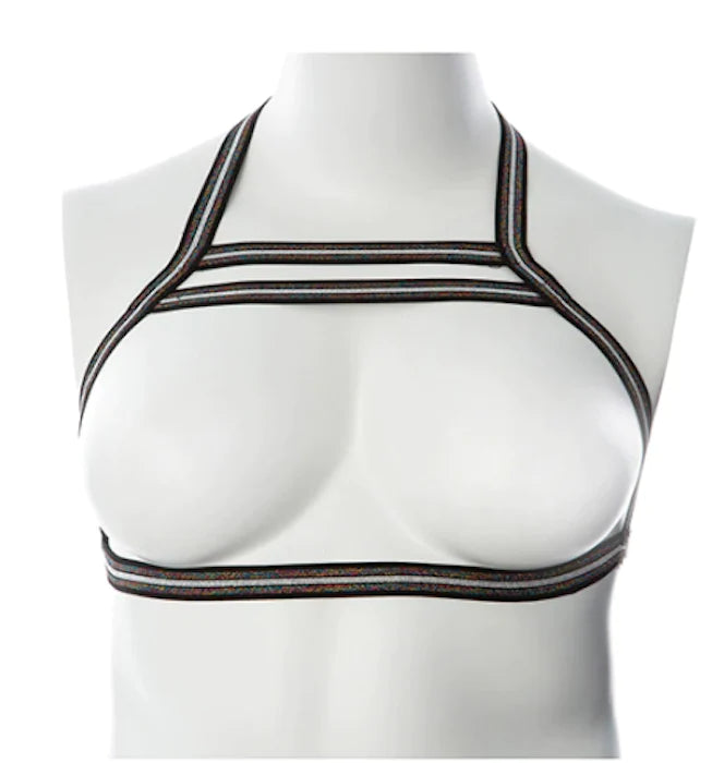 Gender Fluid Harness-Silver Lining L/XXL