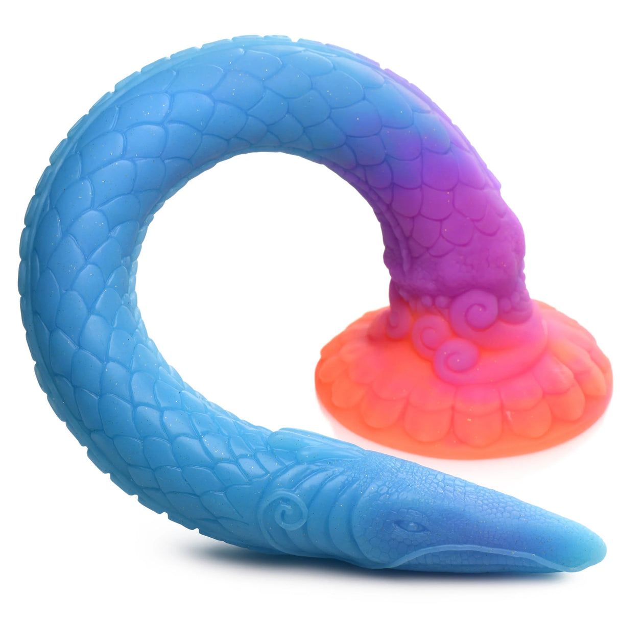 Creature Cocks Makara Glow in the Dark Snake
