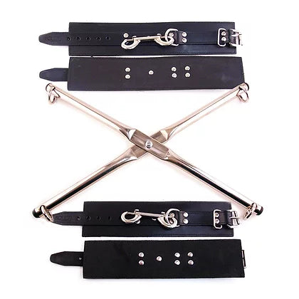 Rouge Leather Rod Hog Tie-Black