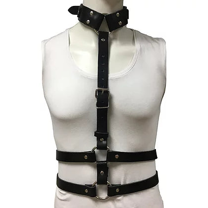 Rouge Female Harness with Choker