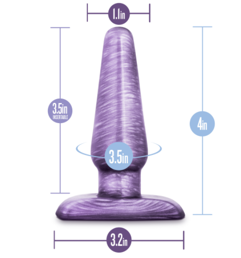 B Yours Small Plug-Cosmic Purple