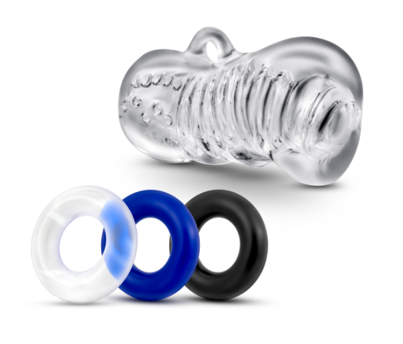 Quickie Kit Jerk Off - Clear