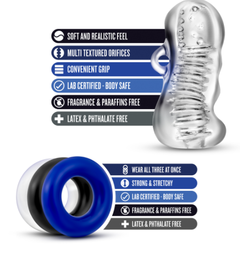 Quickie Kit Jerk Off - Clear