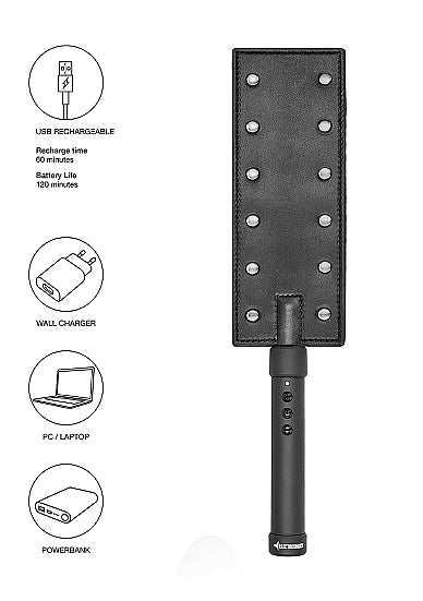 ElectroShock E-Stim Paddle-Black