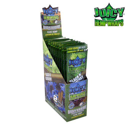 Juicy Jay Hemp Wrap-Black n Blueberry