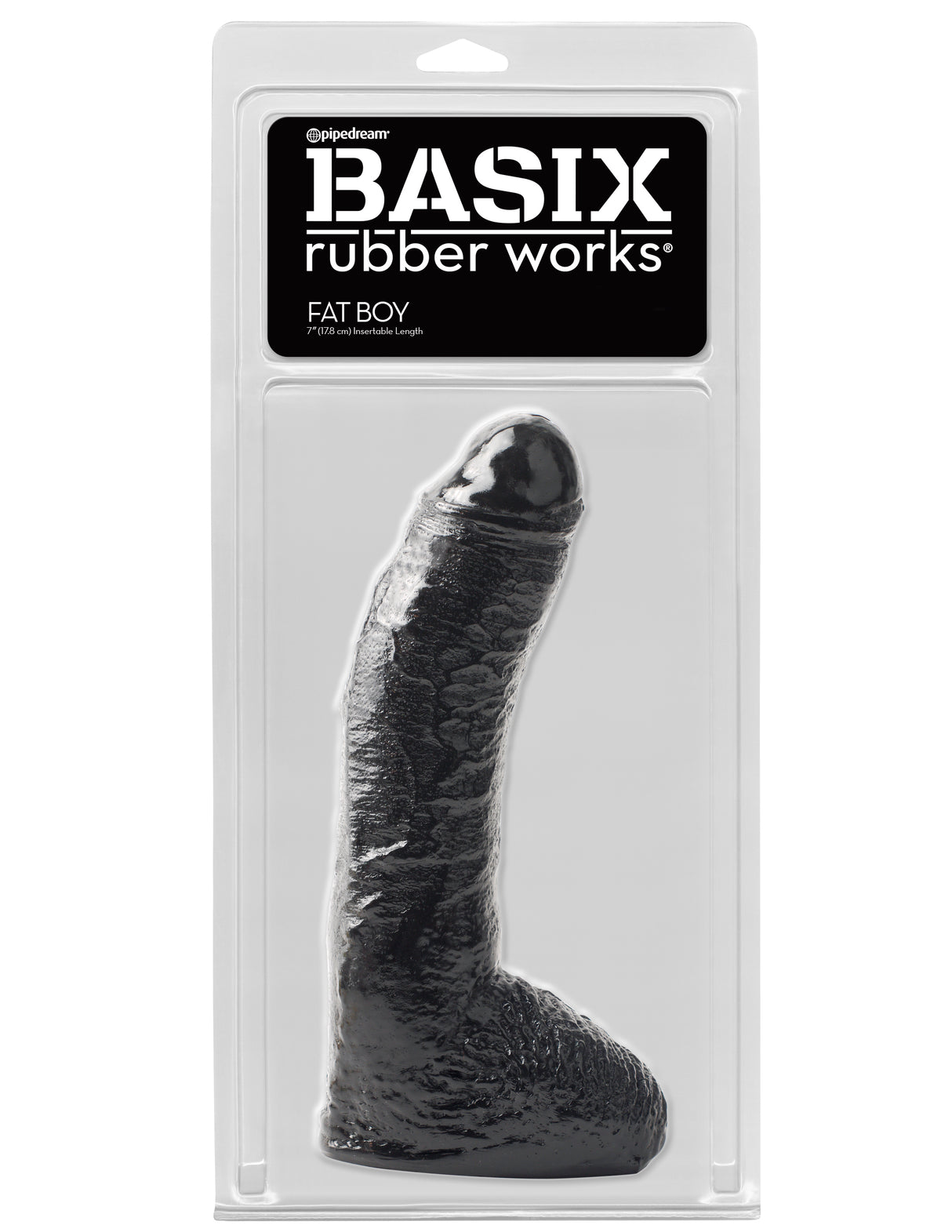 Basix 10" Dong - Fat Boy Black