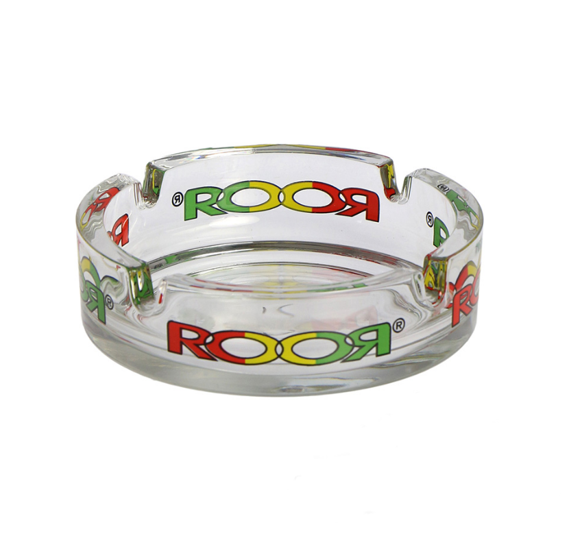 Ashtray: Roor Glass -Rasta
