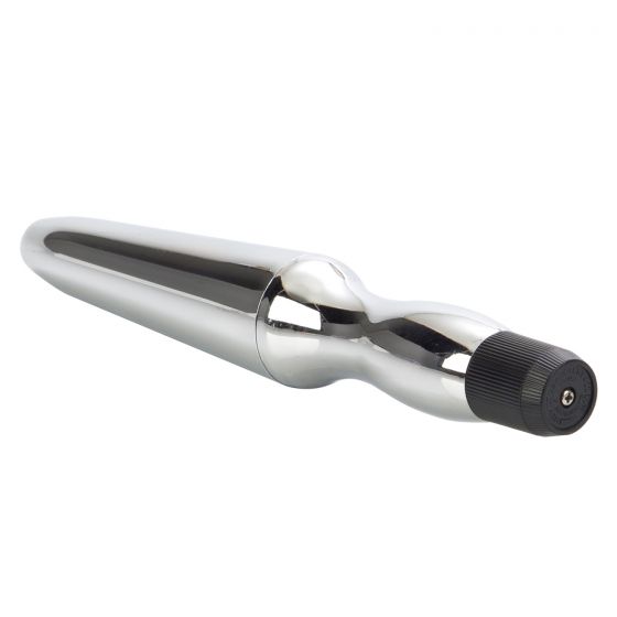 Vibrating Anal Probe-Silver