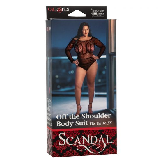 Scandal Off Shoulder Teddy Queen Size