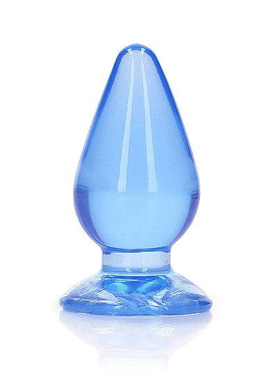 Real Rock Anal Plug-Blue 3.5"