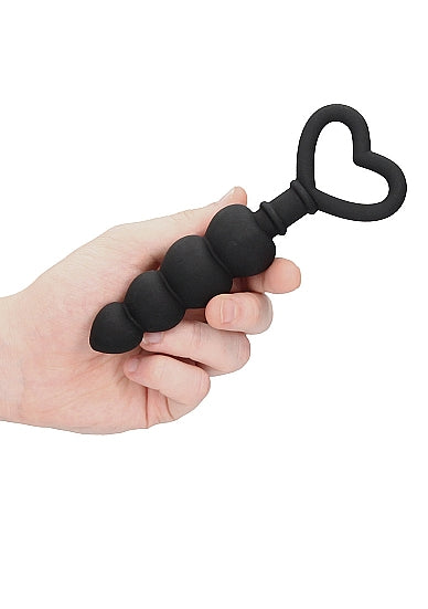 Ouch Anal Love Beads-Black