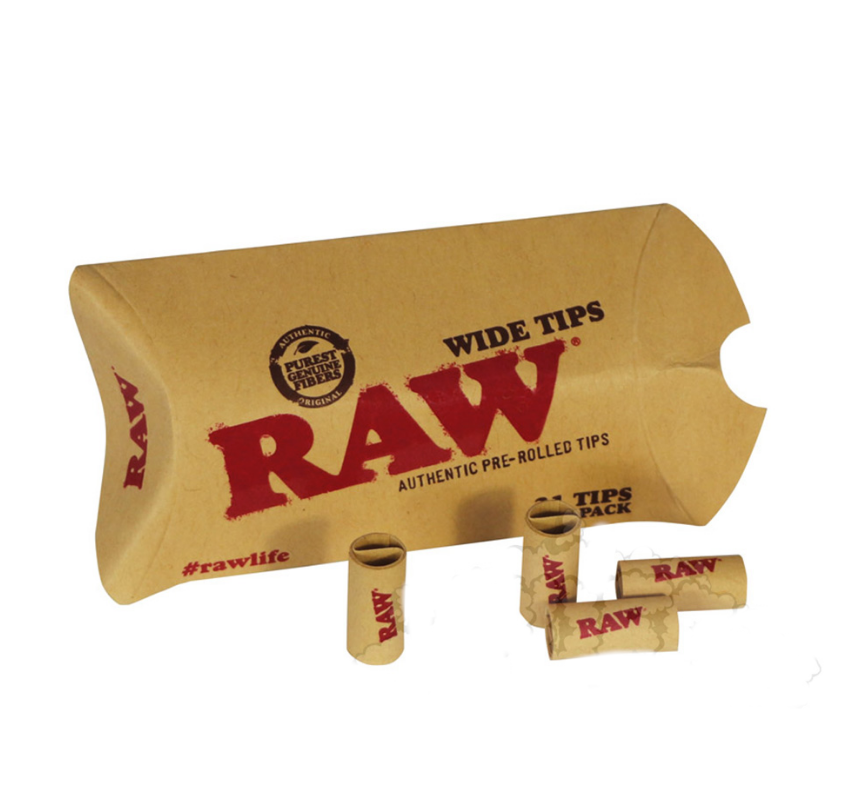 Paper: Raw wide rolled tips