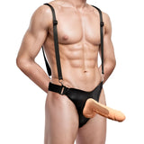 Master Series Magnum 9" Hollow Dildo Harness