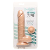 Easy Riders 7" Dildo w/Balls - White