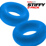 Oxballs Stiffy 2pk Cockrings - Blue