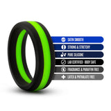 Go Pro Cockring - Black/Green