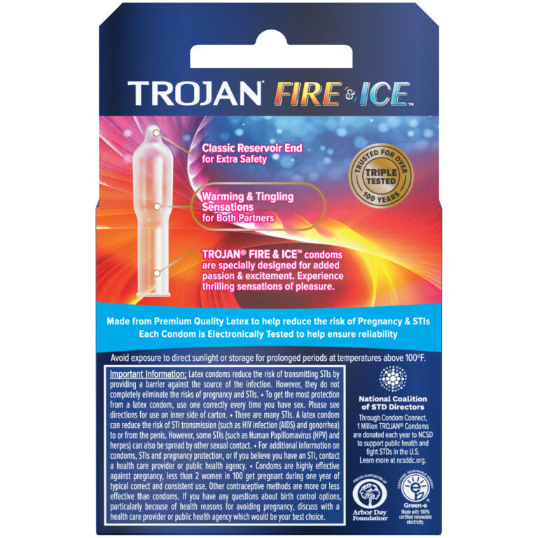 Trojan Fire & Ice 3pk