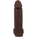 Realistic Cock/Balls Vac-U-Lock 8"-Black