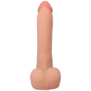 Realistic Cock/Balls Vac-U-Lock 9"-White