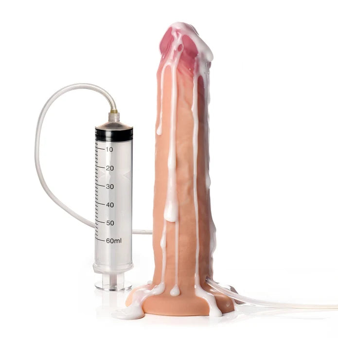 JOCK Premium Squirters Ejaculating Dildo 9.75"