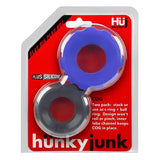 Oxballs Cog Set Cockrings - Blue