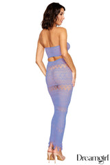 Lavender Haze Seamless Knit Gown