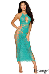 Lace Bodystocking Dress One Size