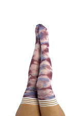 Madisen Tie Dye Thigh High