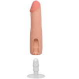 Realistic Cock VacULock - White 7"