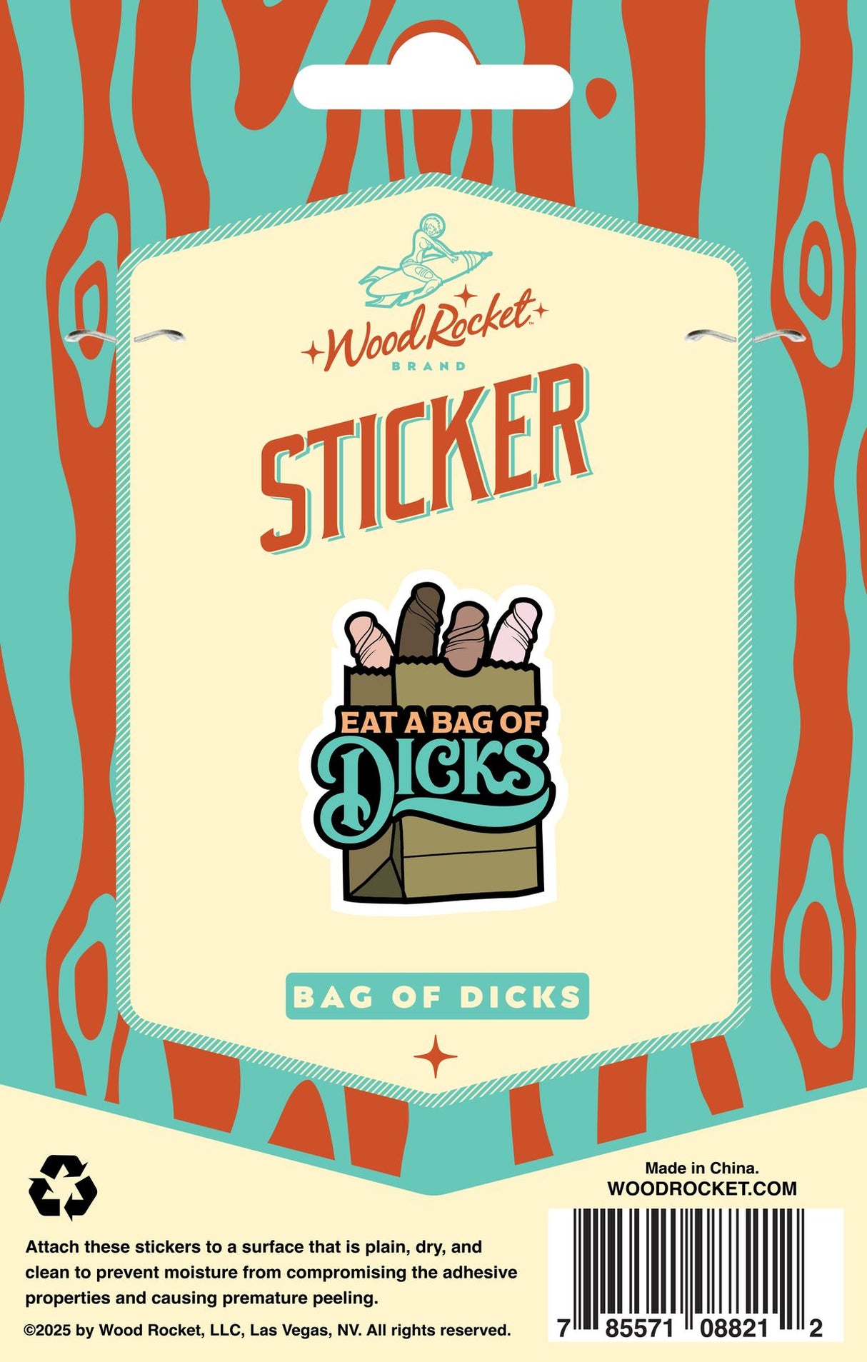 Sticker: Eat a Bag of Dicks