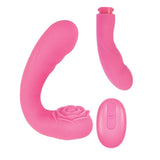 Desire 2 Piece Dual Vibrator - Pink