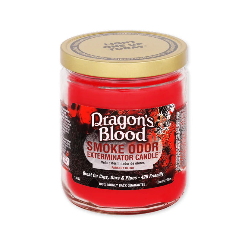 Smoke Odor: Exterminator Candle (13oz Dragons Blood)