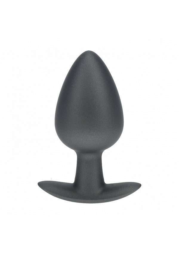 OUCH Anal Plug Large-Gunmetal