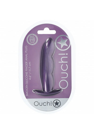 OUCH Finger Anal Plug-Purple