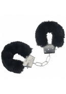 OUCH Classic Fluffy Cuffs-Black