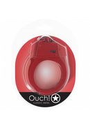 OUCH Classic Metal Cuffs-Red