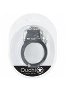 OUCH Classic Metal Cuffs-Silver