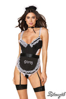 French Maid Fantasy- 4pc One Size