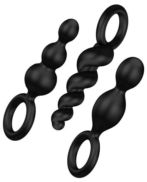 Satisfyer Booty Call 3pk-Black