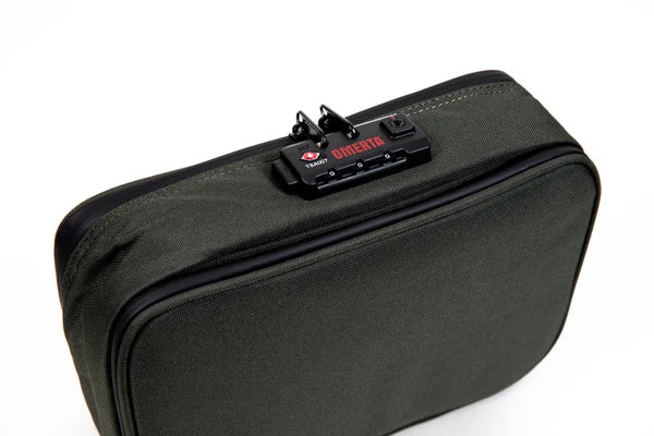 Dime Bags: "Goodfella" Smell Proof/ Lockable (Green - Size: 10")