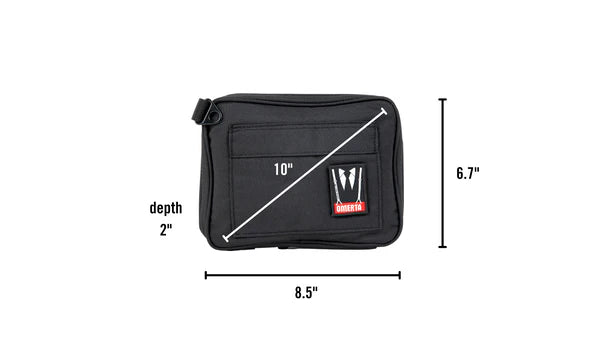 Dime Bags: "Boss" Smell Proof/ Lockable (Black - Size: 10")