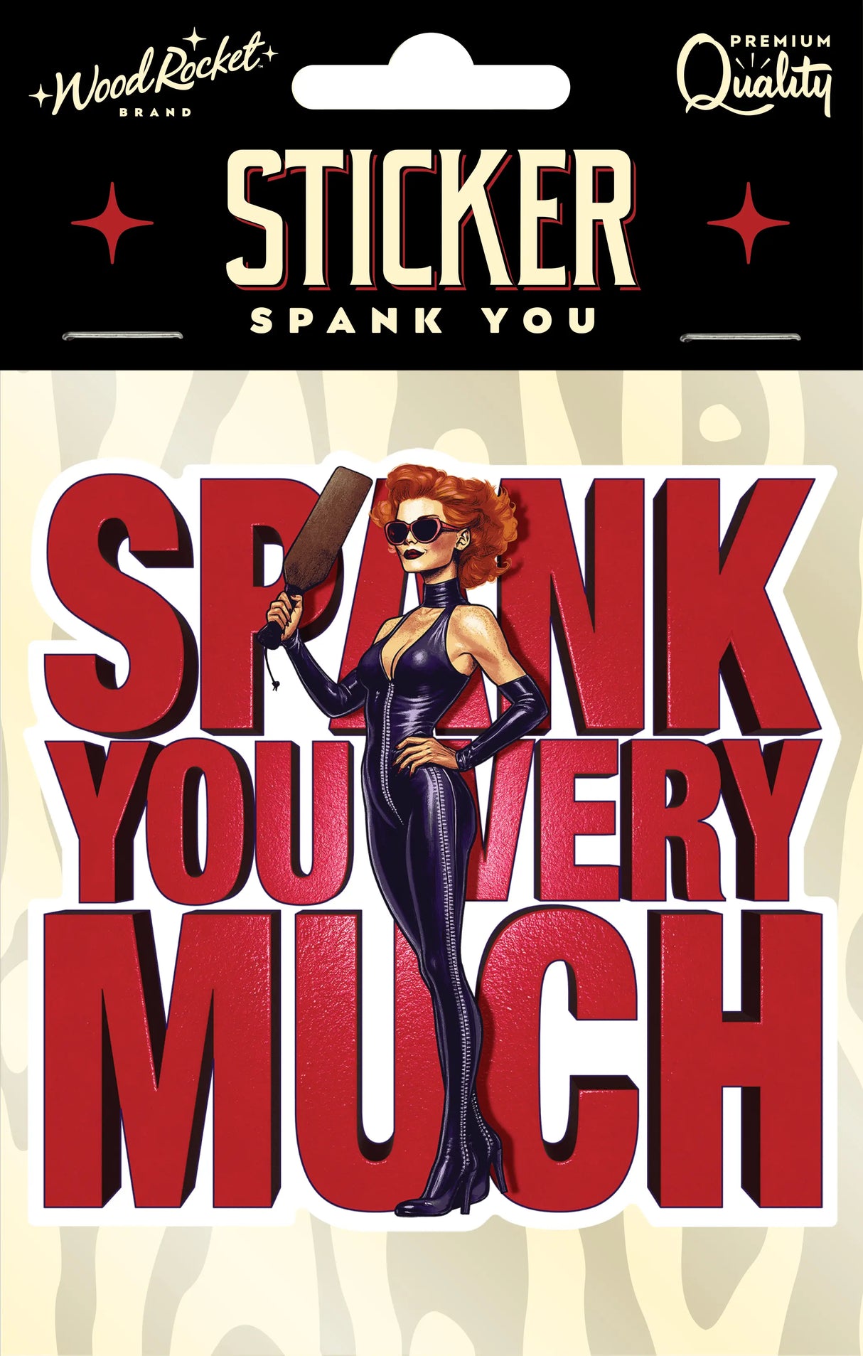 Sticker: Spank You Very Much